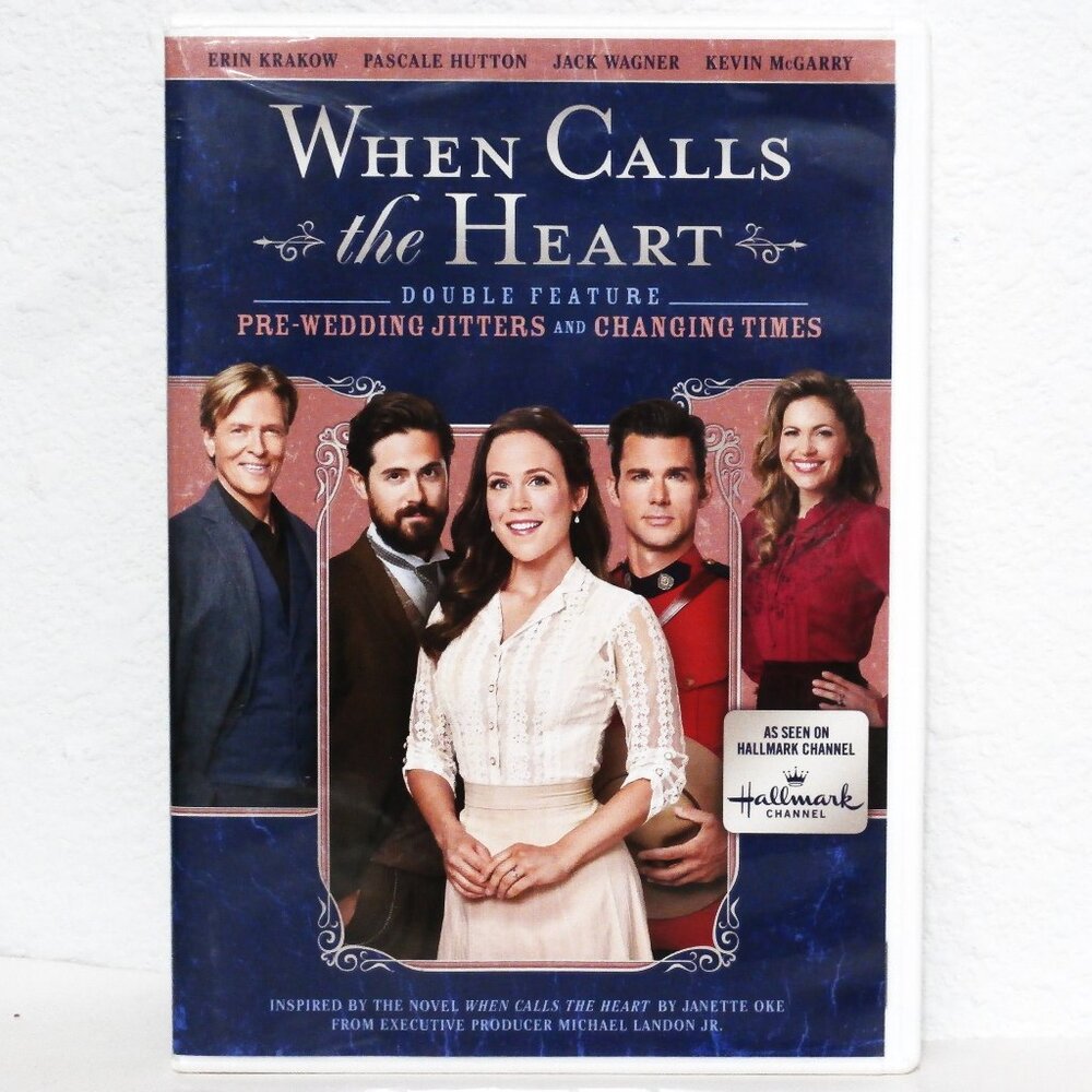 Hallmark When Calls the Heart DOUBLE FEATURE DVD PRE-WEDDING JITTERS AND CHANGIN